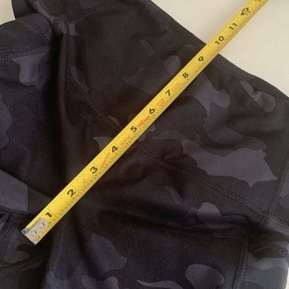 Yogalicious Lux Leggings Womens Small Black‎ Gray Camo Pockets workout yoga - Picture 9 of 10
